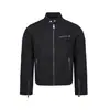Ropa Vintage Yidao Otoño 2026 Nuevo Diseño de Corte Retro Americano Chaqueta Corta de Cuello Alto para Motociclista para Hombre