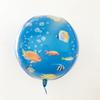 Serie Océano Ballena Pez Payaso Gran Tiburón Blanco Tiburón Delfín Pulpo Acuario Fiesta de Cumpleaños Globo Película de Aluminio