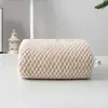 Toalla de Baño de Rejilla de Piña al por Mayor de Comercio Exterior para Uso en el Hogar, Estilo Pareja, Bata de Baño para Adultos, Felpa de Coral, Absorbente, Toalla de Baño Grande Engrosada