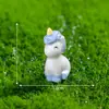 Paisaje Micro Transfronterizo Creativo Lindo Delfín Unicornio Animal DIY Accesorios de Decoración Miniatura Mini Adornos
