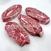 Wagyu Rojo Australiano M6-7 Cubierta del Ojo Grano Alimentado Corte Original Bistec Carne de Copo de Nieve Barbacoa Barbacoa Olla Caliente Entero