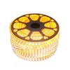 Fita de LED de engenharia para exterior à prova d'água 220V sala de estar parede externa dedicada luz quente externa cor branco quente fita de alta pressão