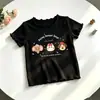 Camiseta de Manga Corta de Verano 2026 para Niñas de Amazon, Camiseta Básica de Media Manga de Seda Helada para Niños, Top Elegante para Bebé