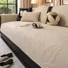 Cojín de Sofá Wind Usado Modelo Nuevo 2026 Universal Cuatro Estaciones Chenilla Espesada Asiento de Sofá de Cuero Genuino Antideslizante Fijo