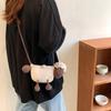 Nuevas Bolsas Infantiles Hechas a Mano Bolsas Infantiles de Lana Niñas Lindo Dibujo Animado Cordero Casual Lindas Bolsas para Mujer