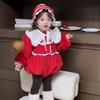 Ropa de Invierno para Niños, Ropa de Invierno para Bebés, Ropa para Niños Estilo Coreano, Bolsa de Terciopelo para Bebés, Ropa Harem Enteriza para Niñas