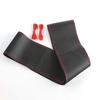 Esenciales para el Coche Cubierta para Volante Cuero Genuino Verano Ultra-Delgada Transpirable Antideslizante Absorbente de Sudor Cubierta Universal para Volante de Cuatro Estaciones
