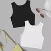 Estilo Transfronterizo 2023 Nueva Moda Versátil Camiseta sin Mangas Moderna Ropa Interior Estilo Ins Camiseta sin Mangas Conjunto de Dos Piezas