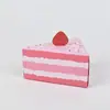 Caixa de Presente de Natal Caixa de Embalagem em Formato de Bolo Caixa de Papelão Tridimensional Caixa de Doces