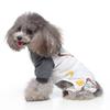 Maggie Pet Venta al por Mayor Transfronteriza Pijama para Mascotas Ropa para el Hogar Algodón Ropa para Perro Pijama de Cuatro Patas Ropa Tejida para Mascotas