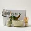 Juego de té Matcha de 7 piezas, cuenco de Matcha de estilo japonés con boca, té de color Matcha, Baibenli de cerámica, nuevo transfronterizo