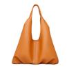 Bolsa de Ombro Transfronteiriça, Bolsa Simples Feminina de Axila, Grande Capacidade, Bolsa de Couro Macio Plissado de Alta Qualidade, Bolsa Feminina para o Dia a Dia, Bolsa para Mãe e Filha