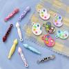 Aleación Dopamina Estilo Literario Brocha para Paleta Colgante Pintado a Mano Pulsera Hecha a Mano Collar Accesorios con Cuentas