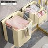 Cesto para ropa sucia cesto para la ropa sucia doméstico plegable de pared para baño ducha cubo artefacto de baño