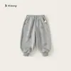 Envío Gratis Ropa Infantil Pantalones de Niño Primavera y Otoño Nuevos Lindos Pantalones Deportivos Jogger Bordados para Niños Pantalones Deportivos Versátiles para Niños Pequeños y Niños