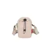 Bolso cruzado transfronterizo para mujer, Bolsa personalizada para botella de agua, Bolso compacto portátil multifuncional para teléfono, Bolso de lona versátil casual para mujer