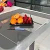 Tábua de Corte Transparente de Acrílico para Bancada de Cozinha, Antiderrapante, Disponível em Vários Tamanhos, Personalizável, Alta Transparência