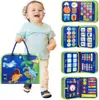 Fieltro de Venta Caliente Transfronterizo Tablero de Aprendizaje de Educación Temprana Montessori Juguete Educativo para Niños Tela No Tejida Libro de Actividades Libro Ocupado Fabricante