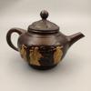 Coleção Bronze Antigo Ornamentos de Bronze Fu Lu Shou Bule de Cobre Decoração de Casa Desktop Presente Criativo Artesanato