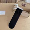Calcetines para mujer serie marrón melardo, calcetines nuevos de algodón para otoño, calcetines apilables simples y versátiles, calcetines básicos de color a media pantorrilla para mujer