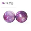 Cuentas Redondas de Silicona Cuentas de Silicona Impresas Cuentas de Transferencia de Agua 15mm Grado Alimenticio Cuentas Mordedor Molares Cuentas Sueltas Venta al Por Mayor