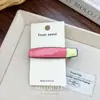 Presilha de Cabelo Única com Bloqueio de Cores e Gotejamento de Óleo, Grampo Doce e Discreto para Franja e Cabelo Lateral, Acessório de Cabelo Tipo Bico de Pato para Mulheres