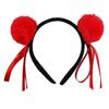 O Demônio de Nezha Aro de Cabeça Bola de Cabelo Bola de Pelo Faixa de Cabelo Acessórios de Cabelo Adereços de Performance Infantil Acessórios de Cabelo Super Fofos