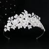 Nuevo Modelo 2024 L7152 Amazon Corona de Flores de Cerámica Diadema de Novia Fábrica