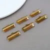 Acessórios para Joias DIY Fechos para Pulseiras Acessórios de Aço Inoxidável Fivelas Lisas para Vestir Fivelas de Fixação Final Conectores de Travamento de Borda