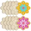 Artesanías de Madera Transfronterizas Decoraciones de Madera de Pascua Huevos de Pascua Piezas de Madera en Blanco para Pintura y Graffiti Infantil