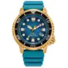 Reloj CJ de cuarzo esfera giratoria correa de caucho calendario simple reloj para hombre correa de caucho No. 8