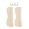Cuero de microfibra anti-desgaste pegatinas traseras zapatos de una sola capa tacones altos pegatinas anti-desgaste para tacón de mujer tamaño mejorado pegatinas para tacón de zapatos sin tacón