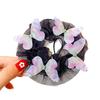 Bolsa de Rede para Cabelo de Dança Infantil Ballet Latinas Exame de Grau Rede para Cabelo Bola de Cabelo para Cabelo de Dançarina Artefato para Cabelo