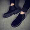 Botas para Hombre 2025 Nuevos Zapatos para Hombre Chelsea Zapatos de Trabajo Botines para Hombre Forrados de Lana Zapatos de Caña Alta Invierno Zapatos de Gamuza