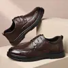 Zapatos de Cuero para Hombre Zapatos para Hombre de Suela Blanda Resistentes al Desgaste Formales de Negocios Zapatos Derby Boda Trabajo Trayecto Diario Zapatos para Hombre Dropshipping