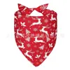 E-commerce Transfronteiriço Produtos para Pets Lenço Triangular Lenço Triangular de Natal para Pets Bavete Decoração para Pets