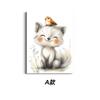 Pintura Decorativa de Animal de Estimação Fofo Curativo Pequeno Animal Quente Pintura de Pendurar Quarto de Crianças Quarto Decoração de Parede Fofa Quarto de Menina Mural