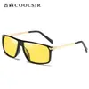 Moda coreana para hombre y mujer, nuevas gafas de sol polarizadas cuadradas 6104, polarizadas antirreflejos para conducir