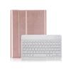 Funda de cuero suave de TPU con teclado Bluetooth y ranura para lápiz para iPad Pro de 10,2 pulgadas (2021/2020/2019)