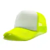 Gorra de Malla Esponjosa Logo Impreso Personalizado Multicolor Exportación Protección Solar Gorra de Béisbol Gorra Publicitaria Sombrero de Voluntario