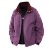 Jaqueta masculina americana transfronteiriça OOTD primavera e outono, casual, esportiva, para áreas externas, à prova de vento, à prova d'água, com gola, top