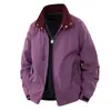 Jaqueta Nova 2025 Jaqueta Masculina com Gola Alta Moda Casual Tendência Jaqueta Masculina Juventude Casal Jaqueta de Primavera e Outono Primavera