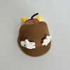 Gorro de Bebé Otoño e Invierno Lindo Palma Mickey Gorra de Béisbol Infantil Cálida de Lana Gorra de Béisbol Ecuestre para Niños y Niñas