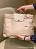 Bolsa Plegable para Computadora de Nylon con Dragón Incrustado Puede Caber Papel de Archivo A4 Portátil de 14 pulgadas Bolso de Mano Maletín Dumplings