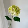Hortensia Simulada 3D Hortensia Grande Flor Artificial Individual Flor Falsa Adornos Decoración Hogar Accesorios para Sesión de Fotos Montaje Boda