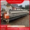 Equipamento de tratamento de alta pressão automático de alta pressão de filtro de pressão de diafragma de estrutura de 1250 placas de segunda mão