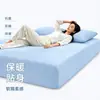 Falda de Cama de Felpa de Leche Engrosada Pieza Única Protector de Colchón para Sueño Profundo Cálido de Invierno Individual Antideslizante Cubierta de Cama Cobertura Completa Resistente a Manchas