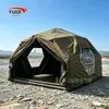 13,68 m² Barraca Inflável de Abertura Rápida para Acampamento ao Ar Livre Portátil de Viagem Lona Oxford Barraca Inflável de Acampamento Personalizada