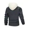 Chaqueta Personalizable Transfronteriza para Hombre, Cortavientos Exterior para Primavera y Otoño, Corte Holgado Casual, Capucha Desmontable, Abrigo Talla Europea