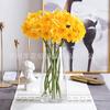 Flores Falsas Populares Transfronterizas al por Mayor Originales, Flores Artificiales, Flores de Narciso, Flores de Seda, Ramos de Plástico, Decoraciones de Mesa para Sala de Estar